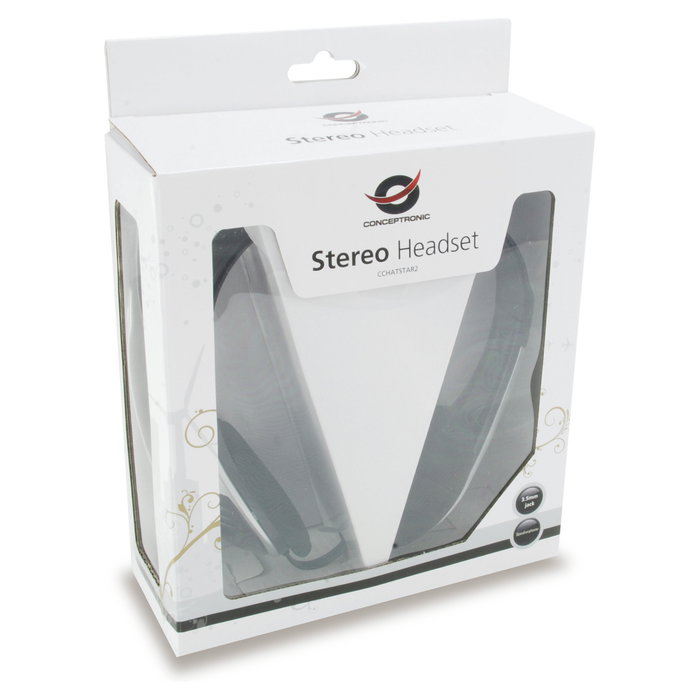 Conceptronic Chatstar2 V2 Auriculares Estéreo con Micrófono Flexible