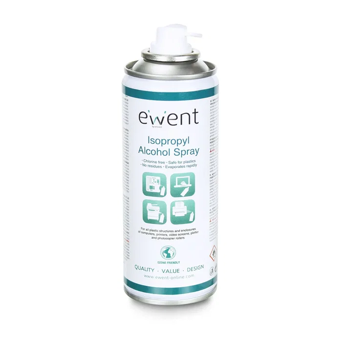 EWENT EW5613 Espray Limpieza 200ml Alcohol Isopropílico