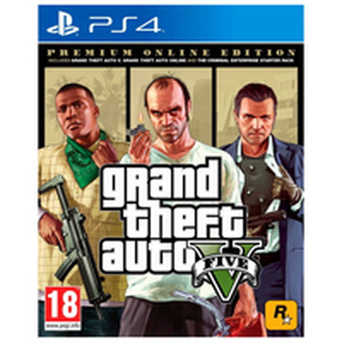 Sony Grand Theft Auto V Edición Premium para PS4