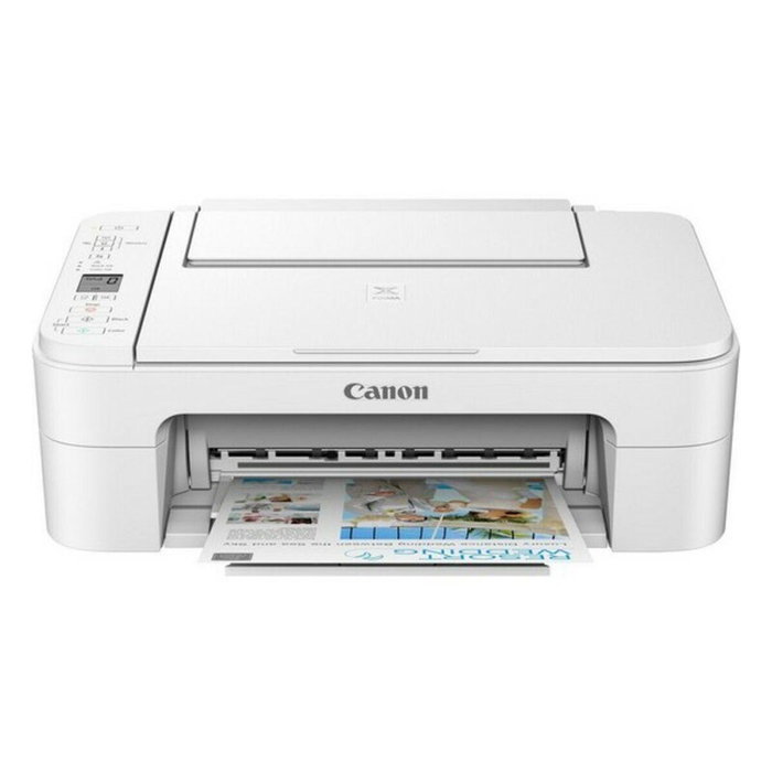 Canon PIXMA TS3351 Impresora Multifunción WiFi Color Blanca | Impresión, Copia, Escaneo