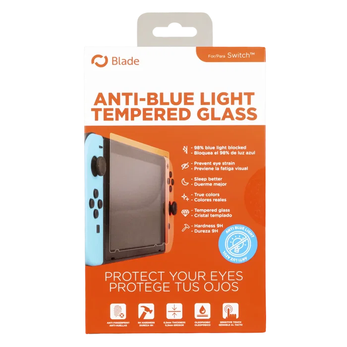 Blade Protector de Pantalla con Filtro de Luz Azul para Nintendo Switch