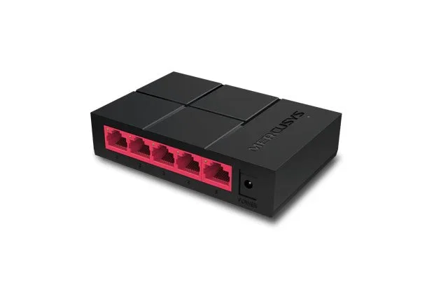 Mercusys MS105G Switch de 5 Puertos Gigabit Ethernet 10/100/1000 Mbps Negro
