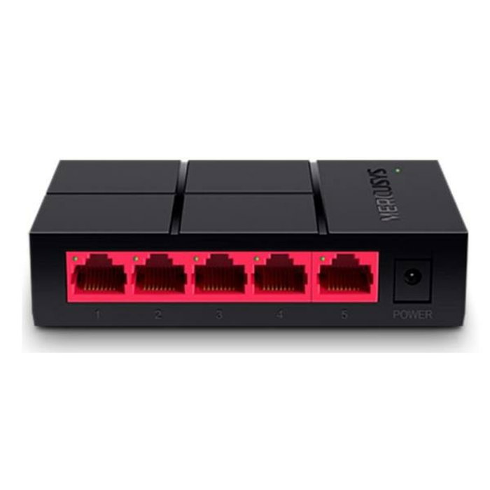 Mercusys MS105G Switch de 5 Puertos Gigabit Ethernet 10/100/1000 Mbps Negro