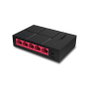 Mercusys MS105 Switch de Red Gigabit de 5 Puertos 10/100/1000Mbps Plug and Play