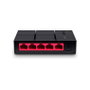 Mercusys MS105 Switch de Red Gigabit de 5 Puertos 10/100/1000Mbps Plug and Play