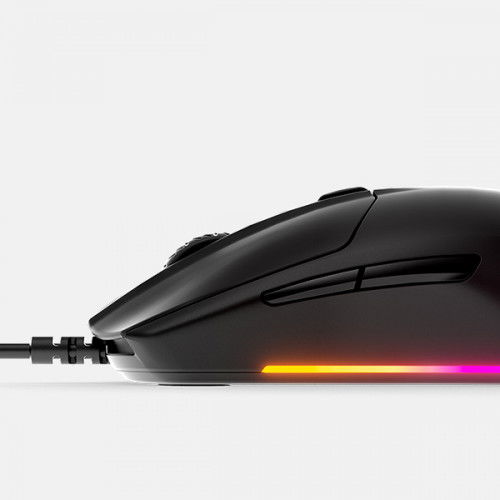 Ratón SteelSeries Rival 3 Negro