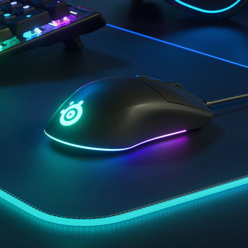 Ratón SteelSeries Rival 3 Negro