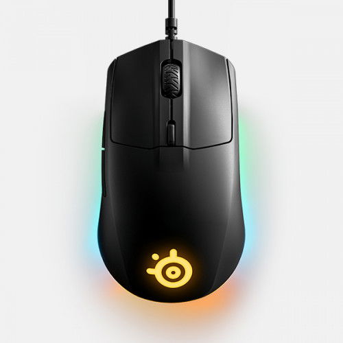 Ratón SteelSeries Rival 3 Negro