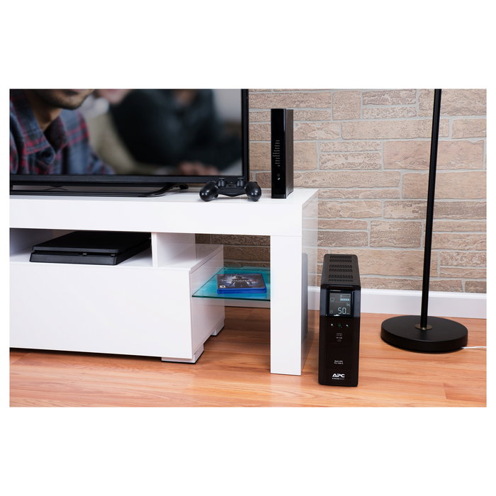 APC Back-UPS BR1200SI 1200VA 720W UPS Línea Interactiva Negro APC Back-UPS BR1200SI 1200VA 720W UPS Línea Interactiva Negro