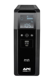 APC BR1200SI Sistema de Alimentación Ininterrumpida (UPS) Línea Interactiva 1.2 kVA 720 W Torre Negro