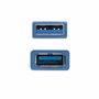 Nanocable Cable Alargador USB 3.0 Tipo A Macho a Hembra, 2m, Azul