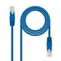 Nanocable Cable de Red RJ45 Cat6e UTP AWG24 0,5 m Azul