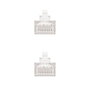 Nanocable Cable de Red Latiguillo RJ45 Cat.5e UTP AWG24, 0.5 m, Gris