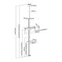 Equip Soporte de suelo motorizado para TV 37-65 pulgadas 650606 Negro