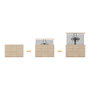 Equip Soporte de suelo motorizado para TV 37-65 pulgadas 650606 Negro