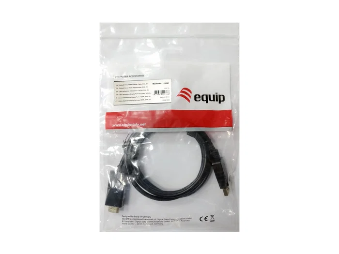 Equip Cable DisplayPort a HDMI Macho-Macho 5m Negro Equip Cable DisplayPort a HDMI Macho-Macho 5m Negro