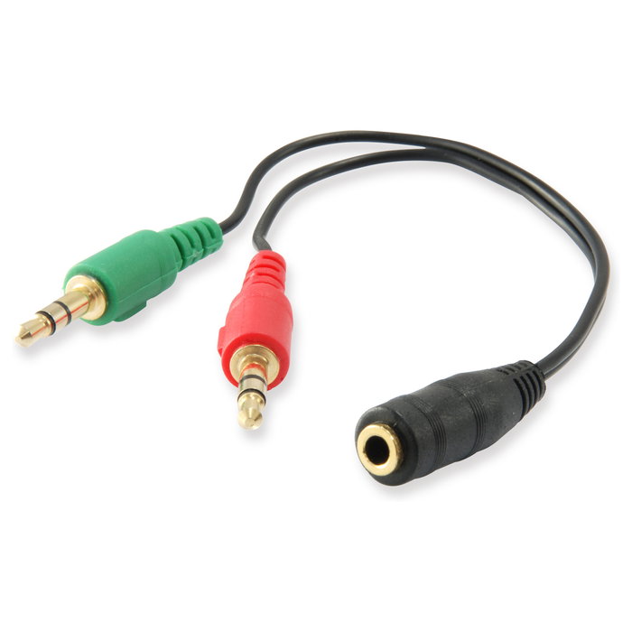Equip Cable divisor estéreo Slim 3.5mm Equip Cable divisor estéreo Slim 3.5mm