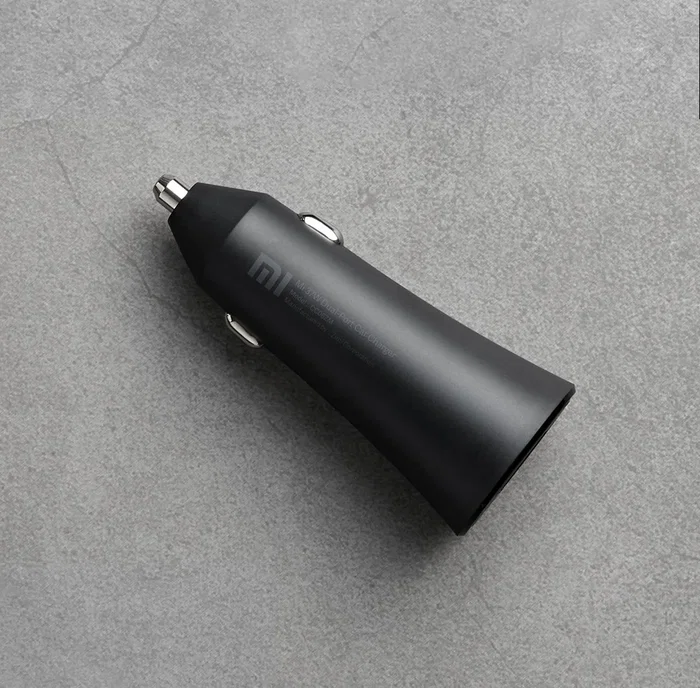 Xiaomi Cargador de Coche Mi 37W Dual-Port Negro