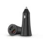 Xiaomi Mi 37W Dual-Port Car Charger - Cargador Coche USB 3A + 2A, Negro, para Encendedor Cigarrillos Auto