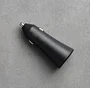 Xiaomi Mi 37W Dual-Port Car Charger - Cargador Coche USB 3A + 2A, Negro, para Encendedor Cigarrillos Auto