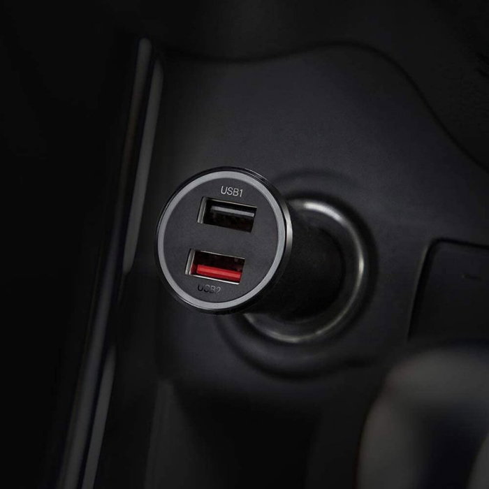 Xiaomi Cargador de Coche Dual-Port 37W Negro GDS4147GL