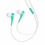 Energy Sistem Style 1+ Auriculares Intraurales Alámbricos con Micrófono para Llamadas/Música, Cable Plano 1.2m, Conector 3.5mm, Color Menta - 445998