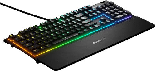 SteelSeries Teclado APEX 3 Español Qwerty, Resistencia IP32, Iluminación RGB SteelSeries Teclado APEX 3 Español Qwerty, Resistencia IP32, Iluminación RGB