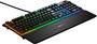 SteelSeries Teclado APEX 3 Español Qwerty, Resistencia IP32, Iluminación RGB