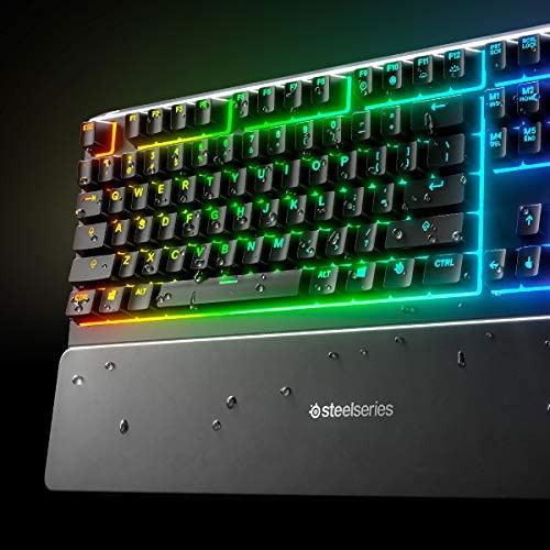 SteelSeries Teclado APEX 3 Español Qwerty, Resistencia IP32, Iluminación RGB SteelSeries Teclado APEX 3 Español Qwerty, Resistencia IP32, Iluminación RGB
