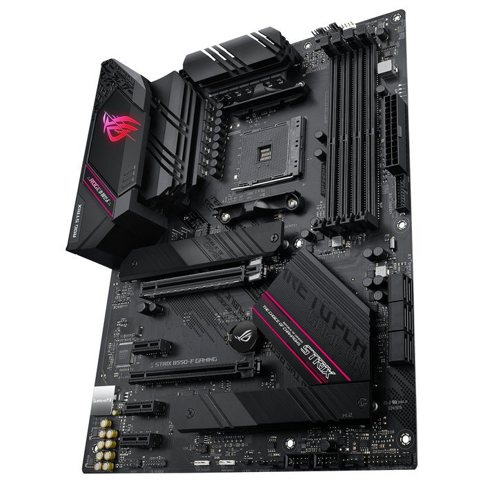 ASUS ROG STRIX B550-F GAMING Placa Base ATX, Socket AM4 AMD B550, 4x DDR4 (128GB), 2x M.2, USB 3.2 Gen 2, 2.5Gb LAN, Bluetooth 5.0, HDMI 2.1