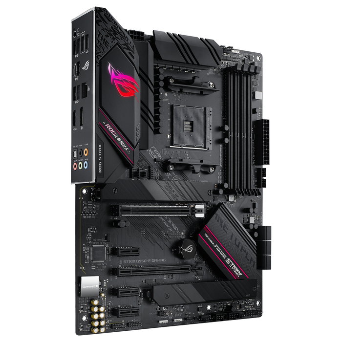 ASUS ROG STRIX B550-F GAMING Placa Base ATX, Socket AM4 AMD B550, 4x DDR4 (128GB), 2x M.2, USB 3.2 Gen 2, 2.5Gb LAN, Bluetooth 5.0, HDMI 2.1