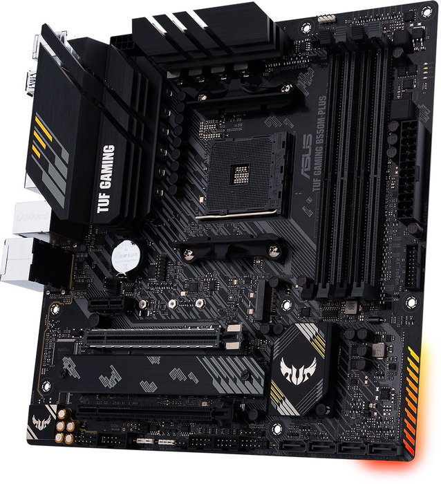 Asus TUF GAMING B550M-PLUS Micro ATX Socket AM4 DDR4 Asus TUF GAMING B550M-PLUS Micro ATX Socket AM4 DDR4