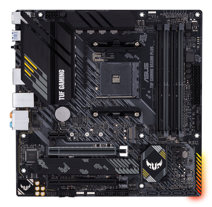 Asus TUF GAMING B550M-PLUS Micro ATX Socket AM4 DDR4 Asus TUF GAMING B550M-PLUS Micro ATX Socket AM4 DDR4