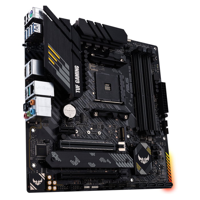 Asus TUF GAMING B550M-PLUS Micro ATX Socket AM4 DDR4 Asus TUF GAMING B550M-PLUS Micro ATX Socket AM4 DDR4