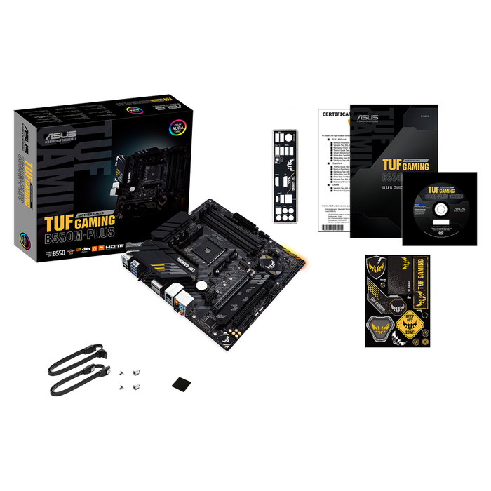 Asus TUF GAMING B550M-PLUS Micro ATX Socket AM4 DDR4 Asus TUF GAMING B550M-PLUS Micro ATX Socket AM4 DDR4