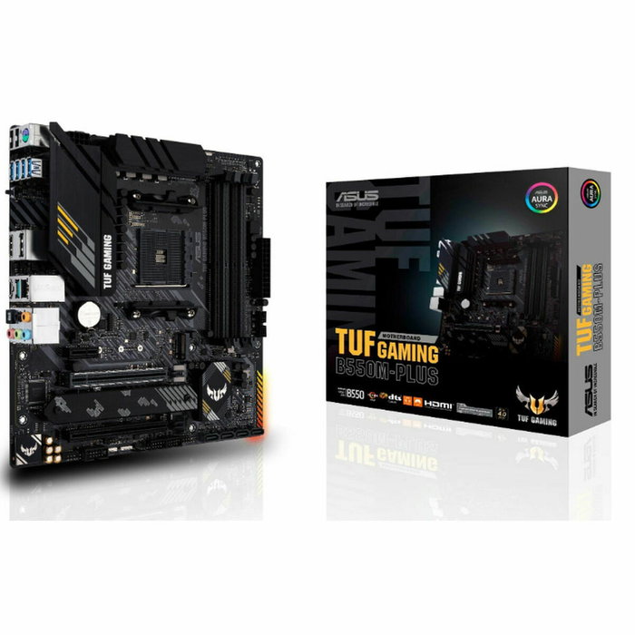 Asus TUF GAMING B550M-PLUS Micro ATX Socket AM4 DDR4 Asus TUF GAMING B550M-PLUS Micro ATX Socket AM4 DDR4