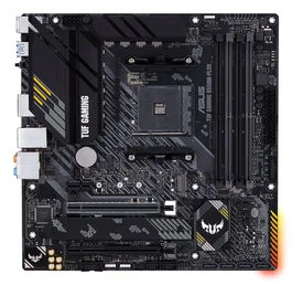 ASUS TUF GAMING B550M-PLUS Placa Base micro-ATX con Chipset AMD B550, Socket AM4 para Procesadores AMD Ryzen Series 3000, DDR4 (4x), M.2, SATA6, USB 3.2 - 90MB14A0-M0EAY0