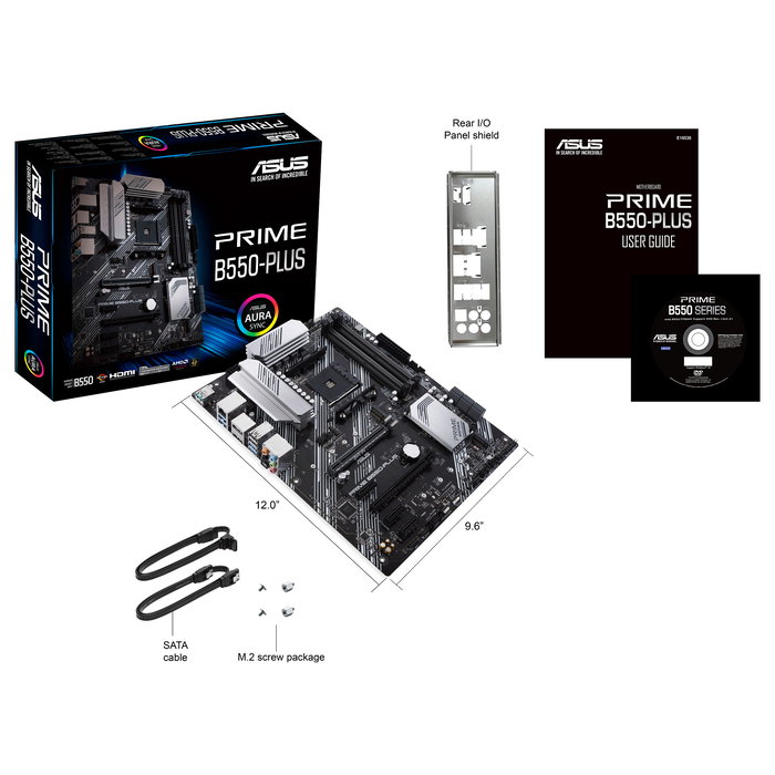 ASUS PRIME B550-PLUS Placa Base AM4 AMD B550