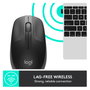 Logitech M190 Ratón Inalámbrico Gris Marengo
