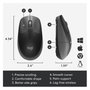Logitech M190 Ratón Inalámbrico Gris Marengo