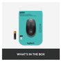Logitech M190 Ratón Inalámbrico Gris Marengo