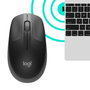 Logitech M190 Ratón Inalámbrico Full-Size de 1000 dpi, Diseño Ergonómico para Manos Medianas/Grandes, Batería AA con 18 Meses de Duración, Plug & Play