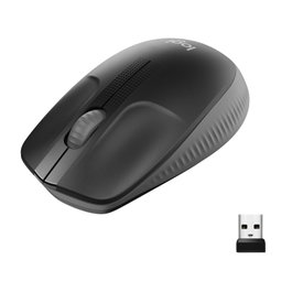 Logitech M190 Ratón Inalámbrico Gris Marengo