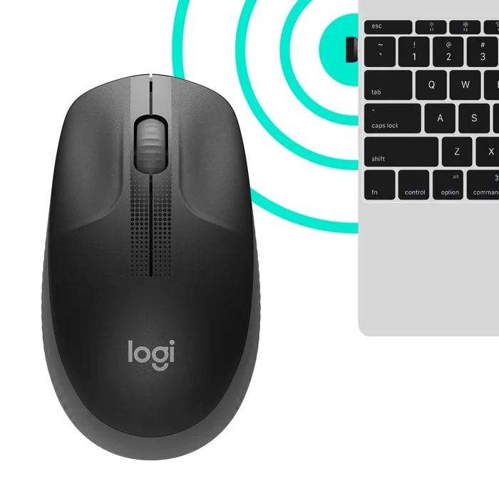Logitech M190 Ratón Inalámbrico Carbón vegetal Logitech M190 Ratón Inalámbrico Carbón vegetal