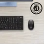 Logitech M190 Ratón Inalámbrico Carbón vegetal