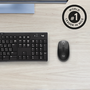 Logitech M190 Ratón Inalámbrico Gris Marengo