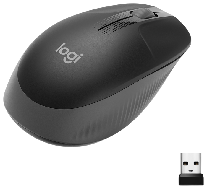 Logitech M190 Ratón Inalámbrico Gris Marengo Logitech M190 Ratón Inalámbrico Gris Marengo
