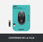 Logitech M190 Ratón Inalámbrico Gris Marengo