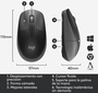 Logitech M190 Ratón Inalámbrico Gris Marengo