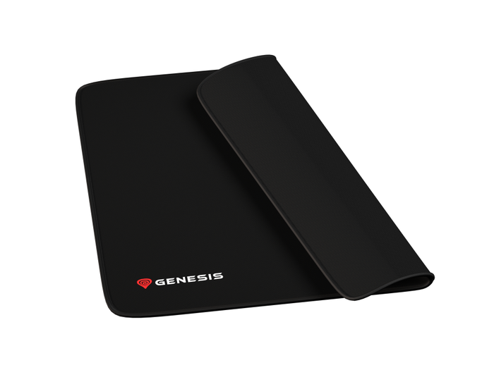 GENESIS Alfombrilla Gaming Carbon 500 M Logo Negro, Tela y Caucho, Resistente al Agua, Precisión y Suave Deslizamiento, 300x250x2.5mm GENESIS Alfombrilla Gaming Carbon 500 M Logo Negro, Tela y Caucho, Resistente al Agua, Precisión y Suave Deslizamiento, 300x250x2.5mm